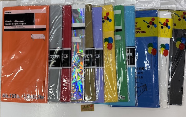 Tablecloth Disposable Plastic